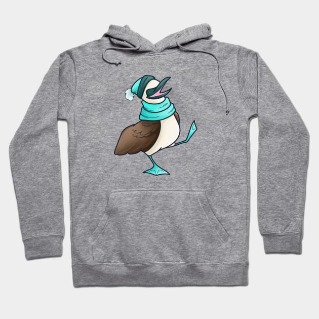 Blue Birdie Buddy Hoodie by candice-allen-art